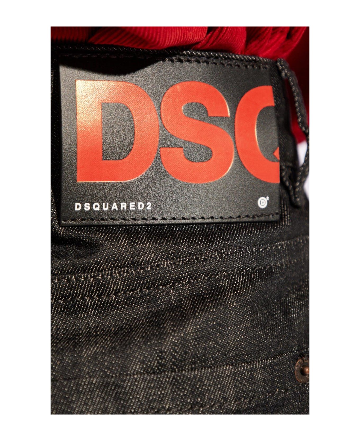 Dsquared2 Logo-patch Wide-leg Traveller Jeans