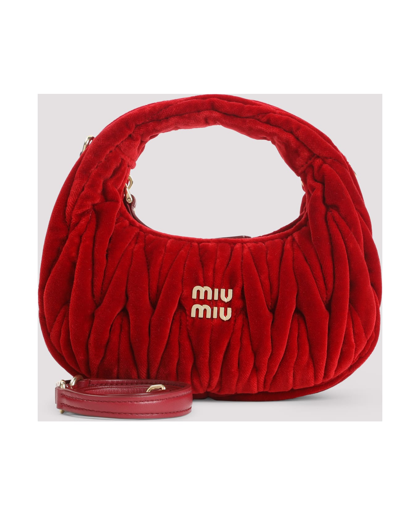 Miu Miu Mini Handbag - Rosso