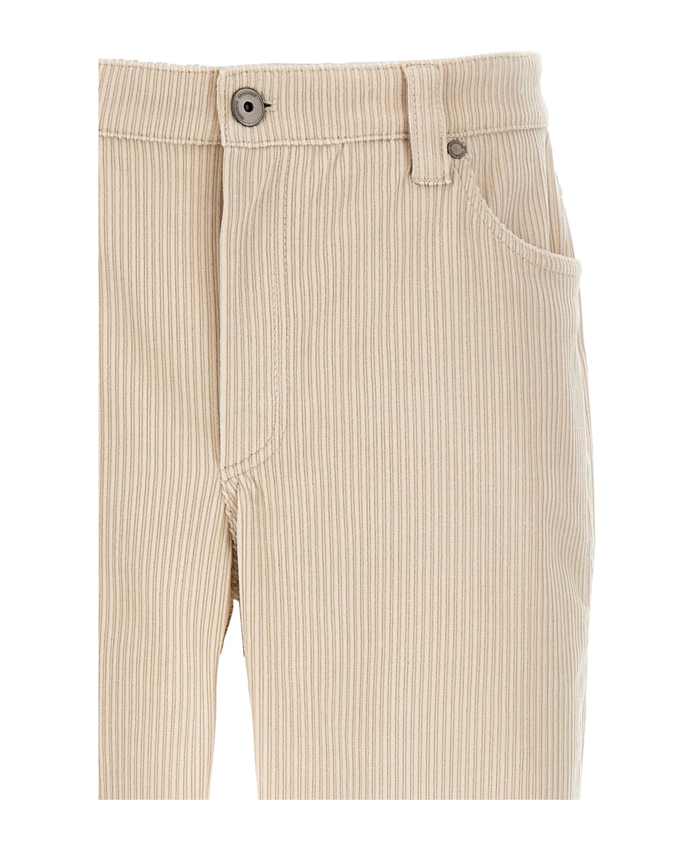Brunello Cucinelli Ivory Trousers main image 1