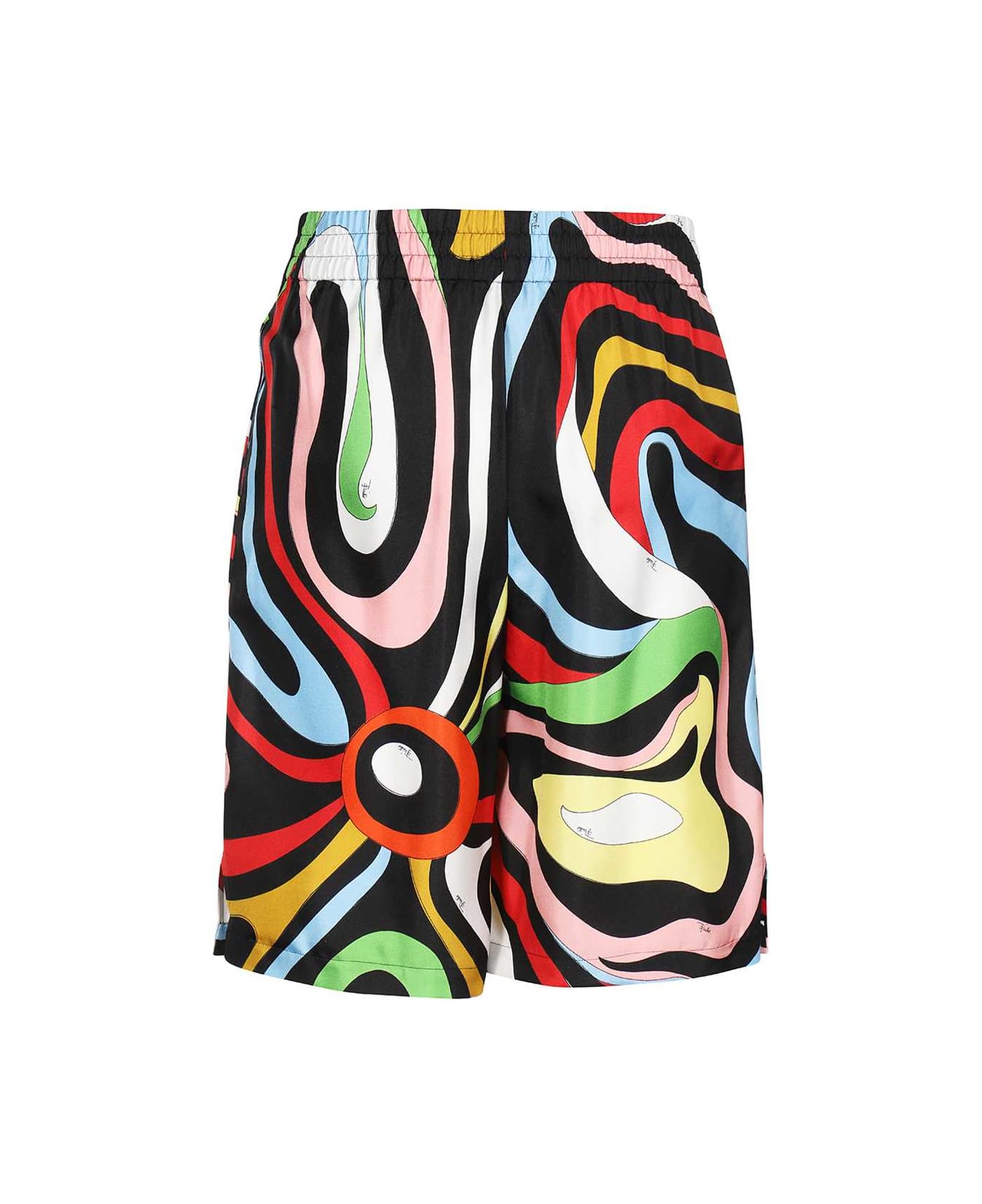 Pucci Silk Bermuda Shorts - Multicolor