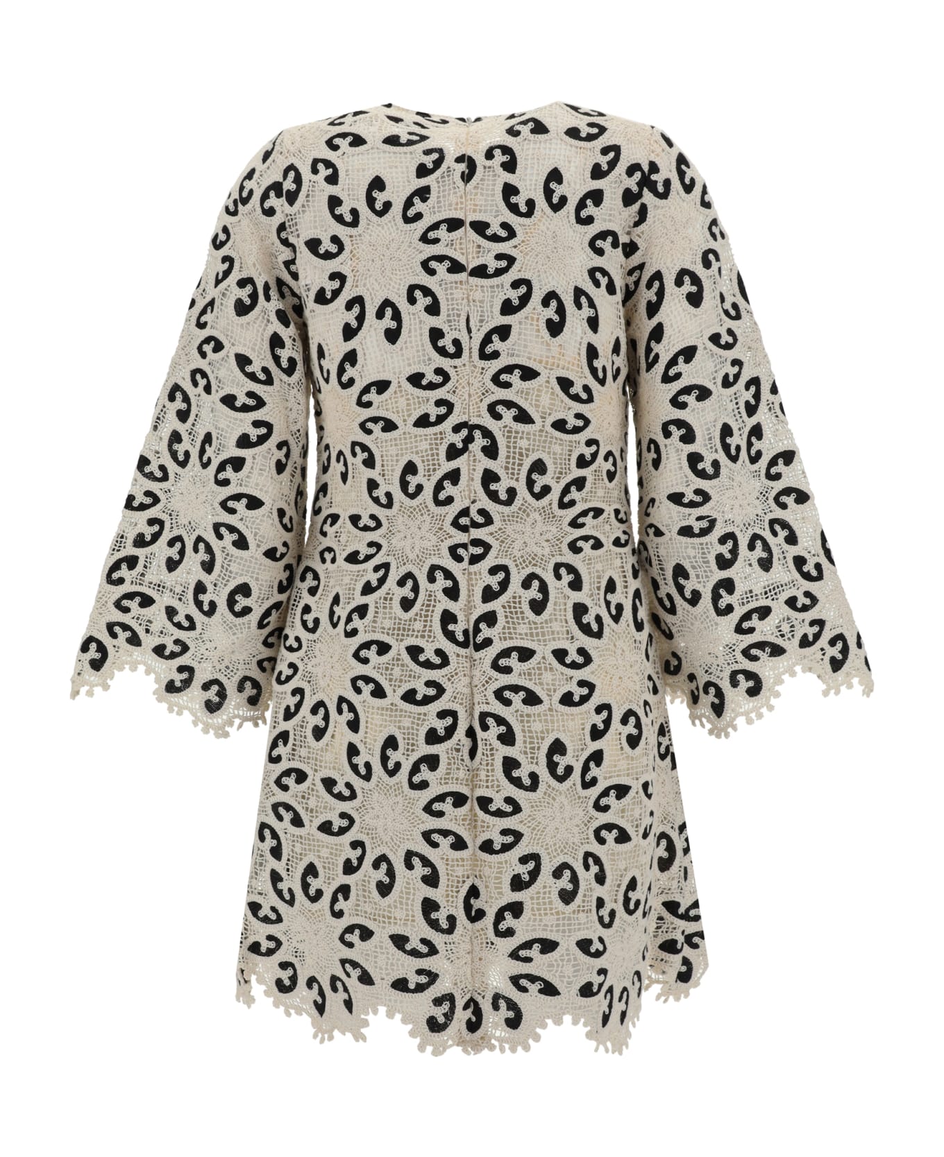 Zimmermann Mini Dress - Cream/black