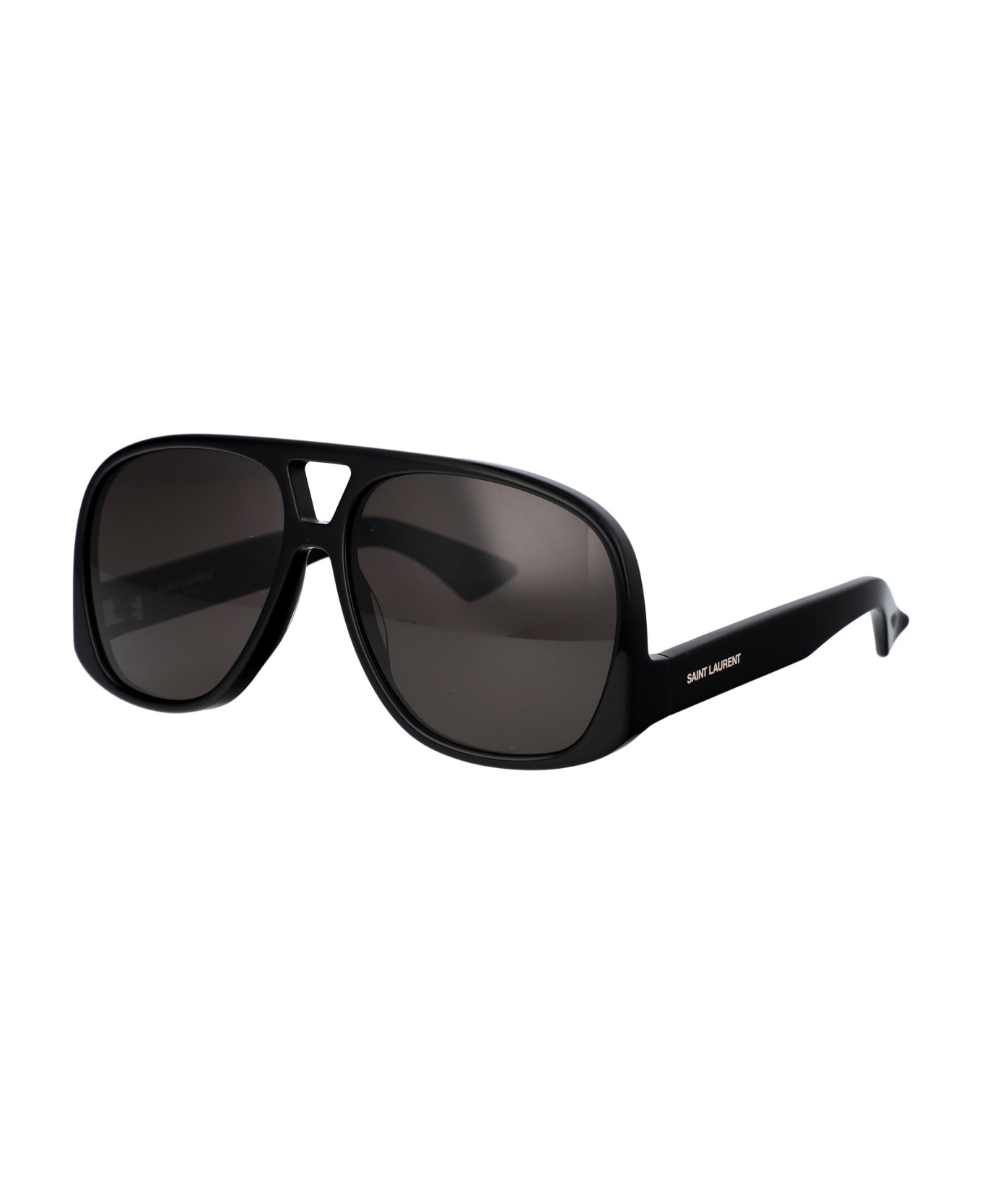 Saint Laurent Eyewear Sl 652 Solace Sunglasses - 001 BLACK BLACK BLACK サングラス