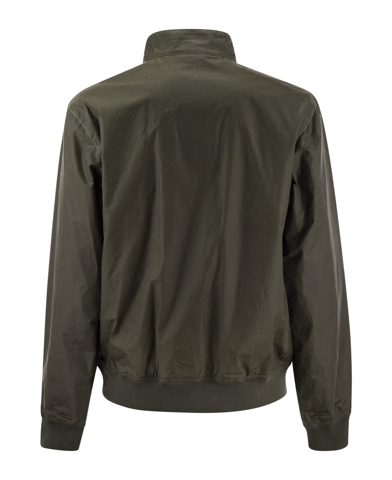 Barbour Royston - Lightweight Waxed Cotton Jacket - Olive Green