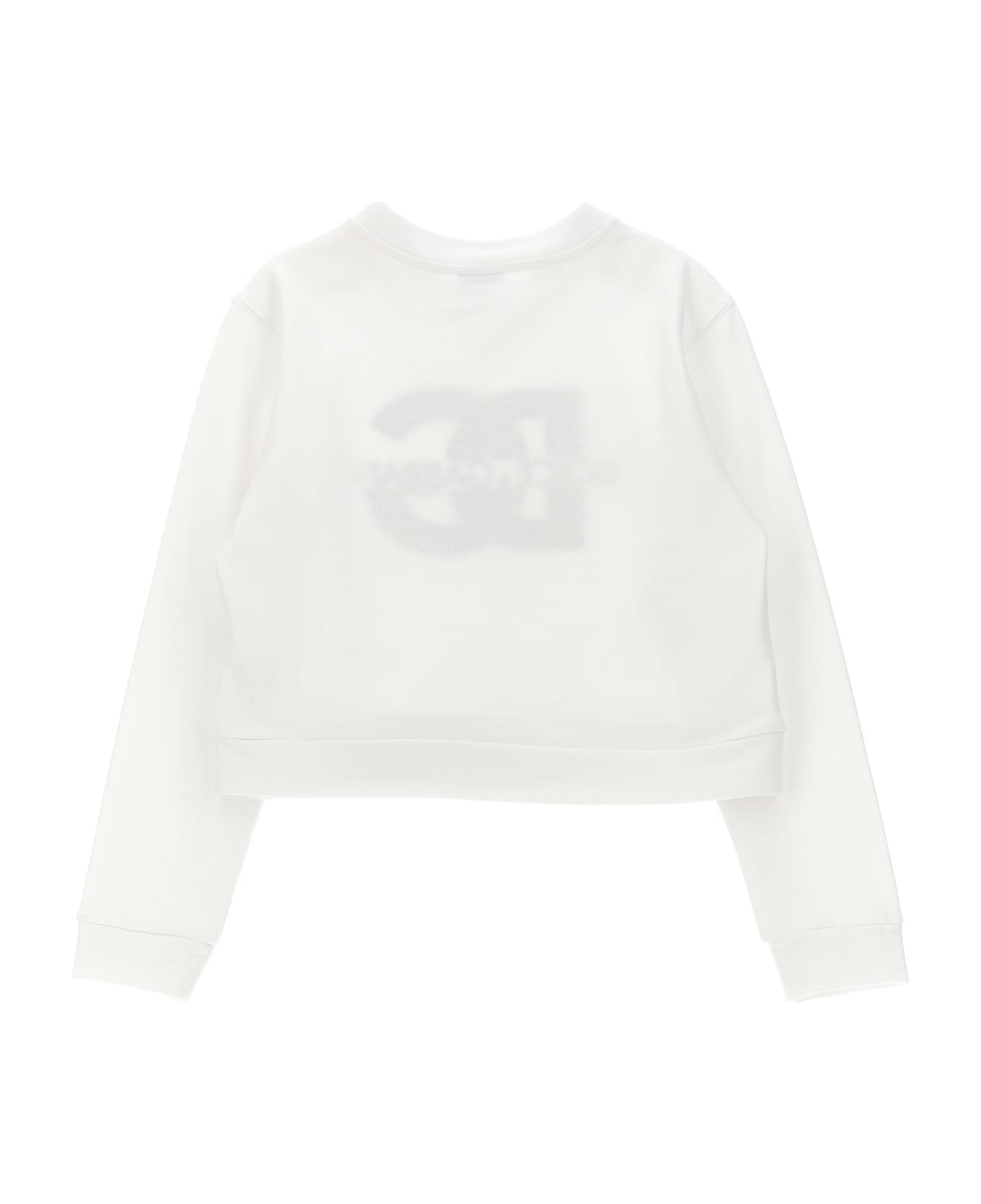Dolce & Gabbana Logo Sweatshirt - White/Black