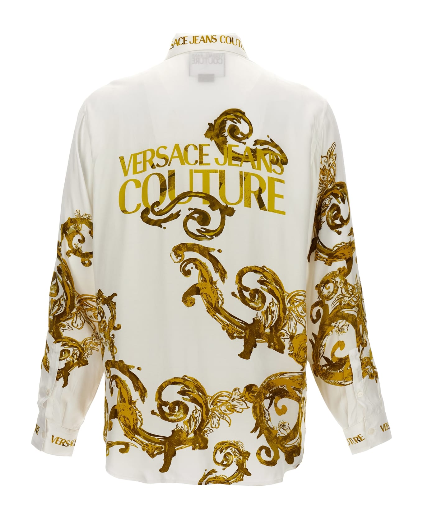 Versace Jeans Couture 'baroque' Shirt - White シャツ