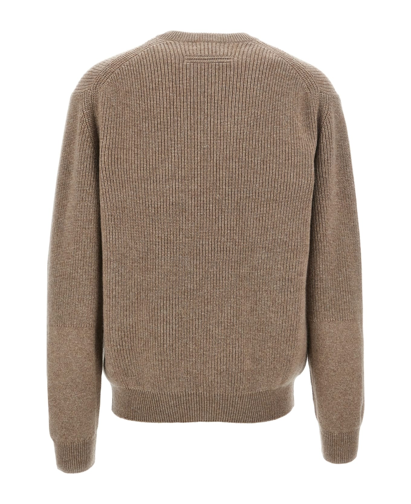 Zegna Zip Pocket Sweater - Beige