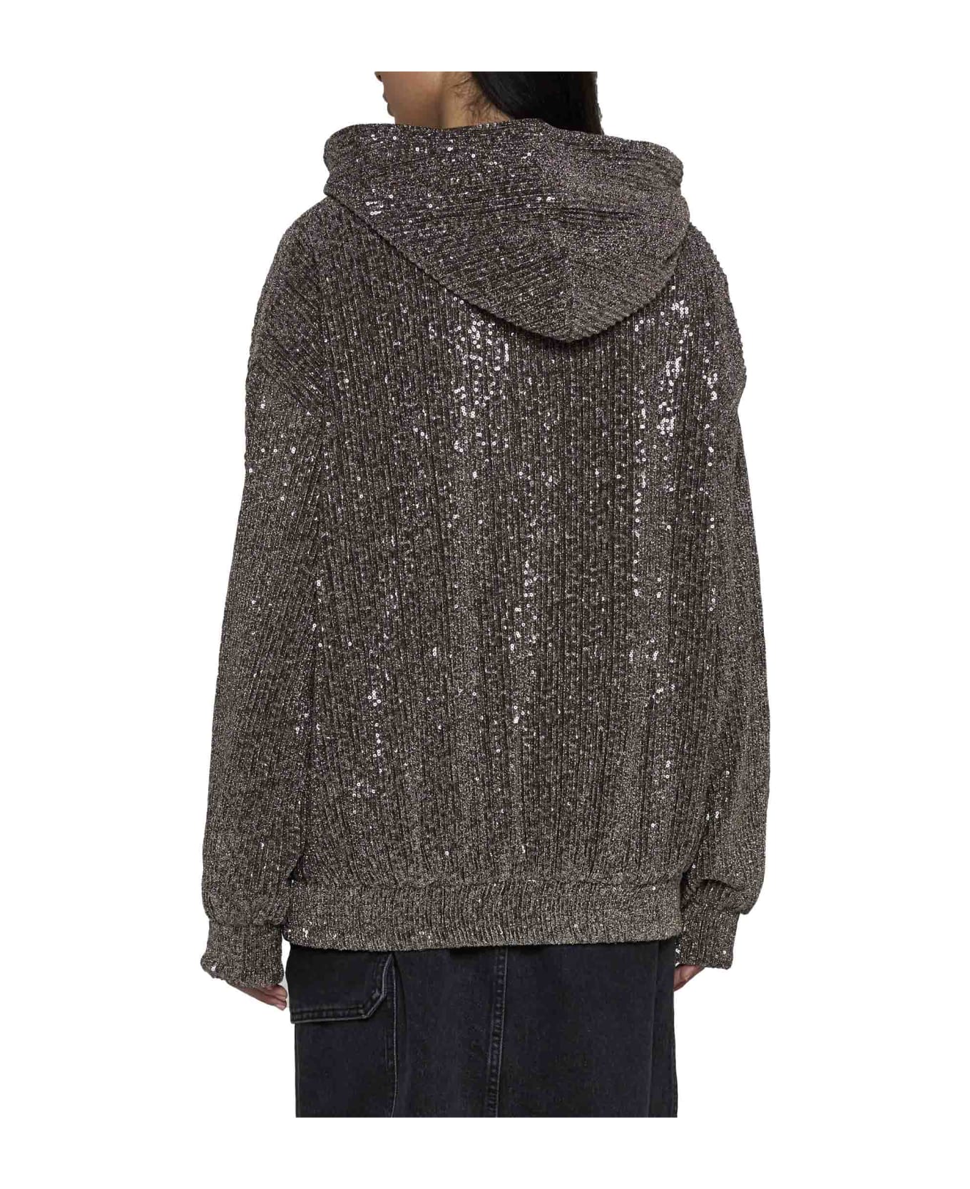 Stine Goya Sweater - Holographic sequin