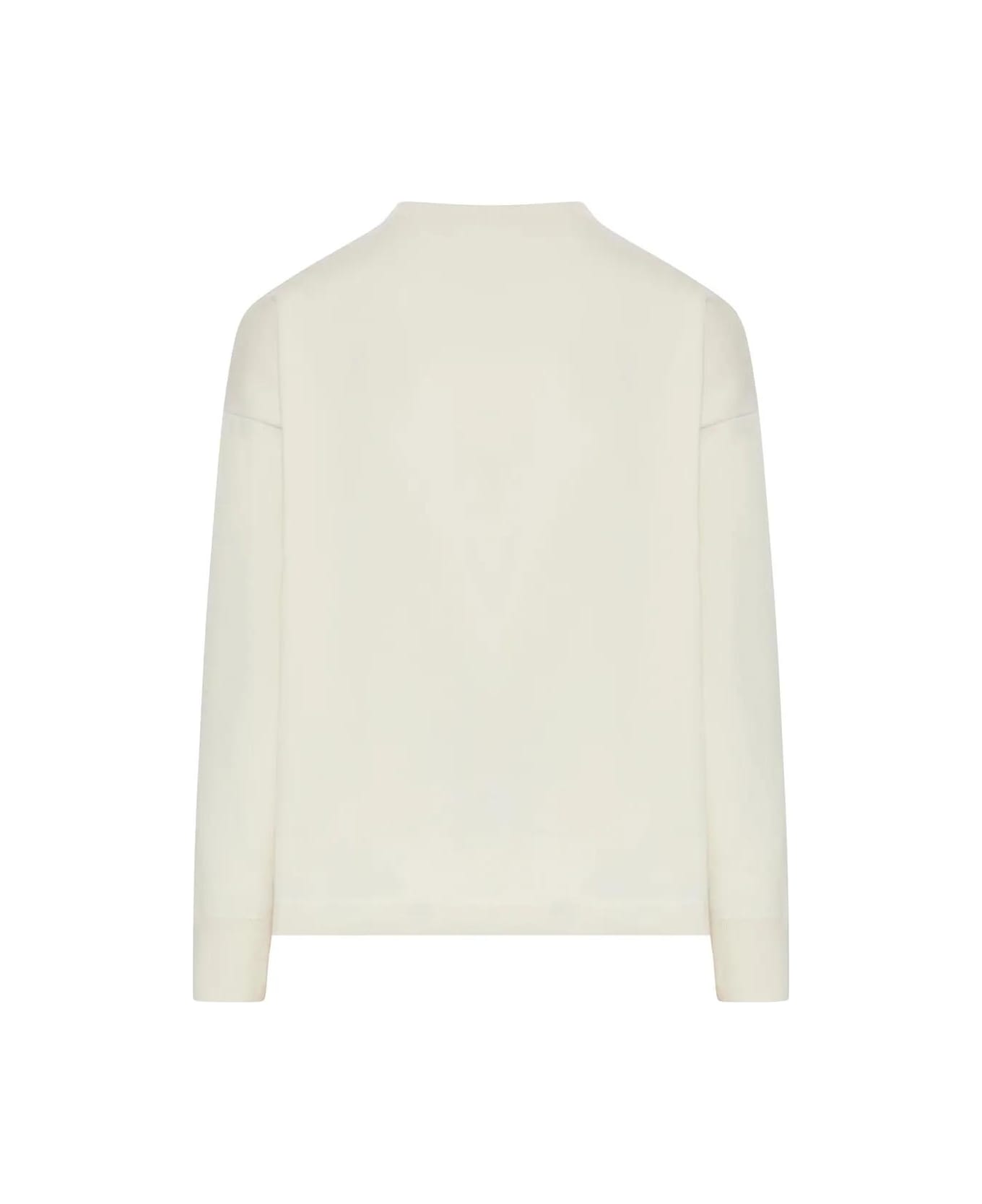 Loewe Logo Knit - White/light grey