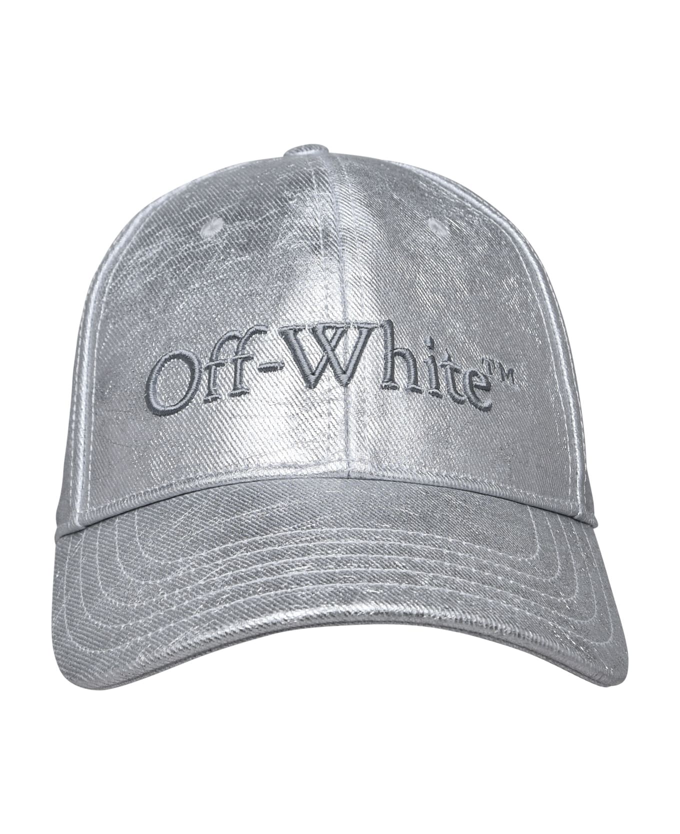 Off-White Baseball Cap - Silver