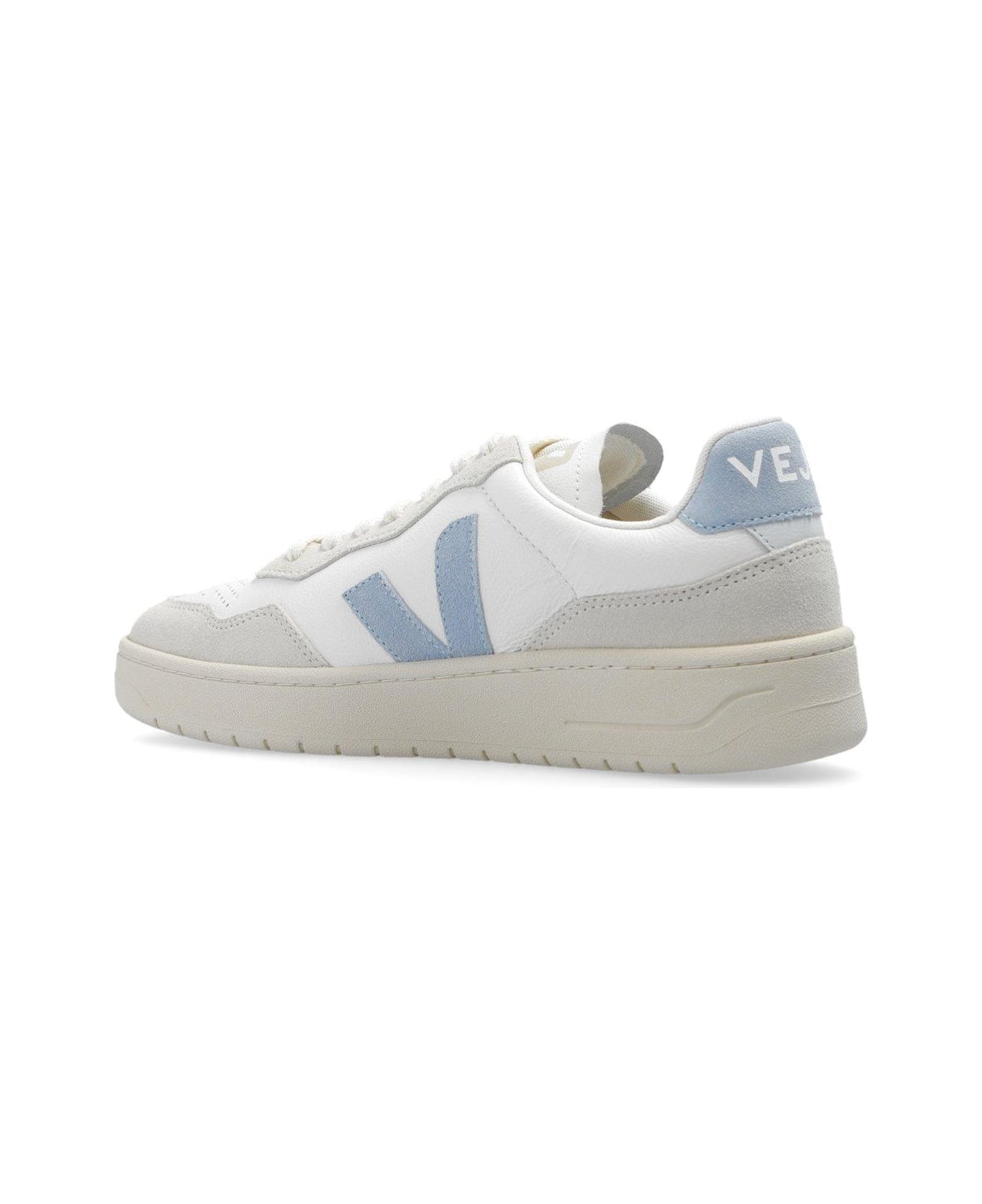 Veja V90 Lace-up Sneakers - WHITE