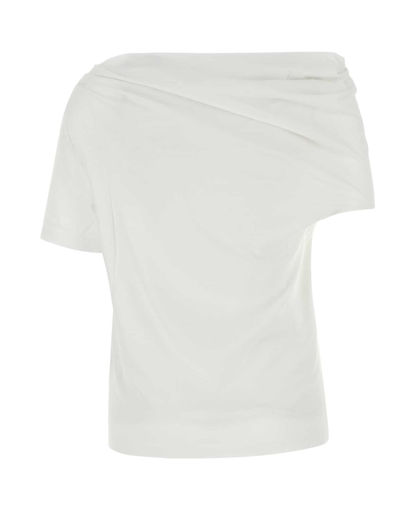 Givenchy White Cotton T-shirt - White