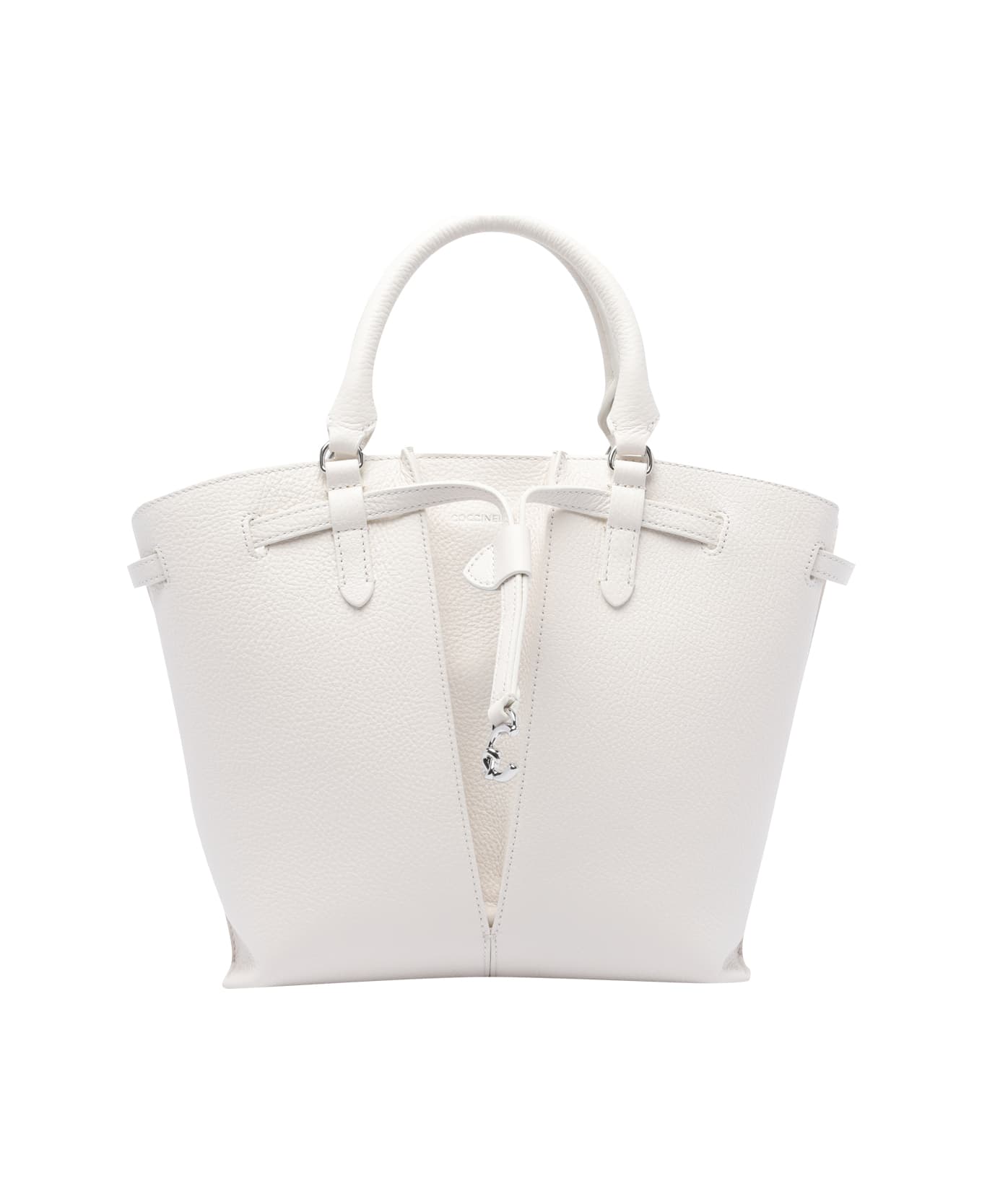 Coccinelle Flores Handbag - White