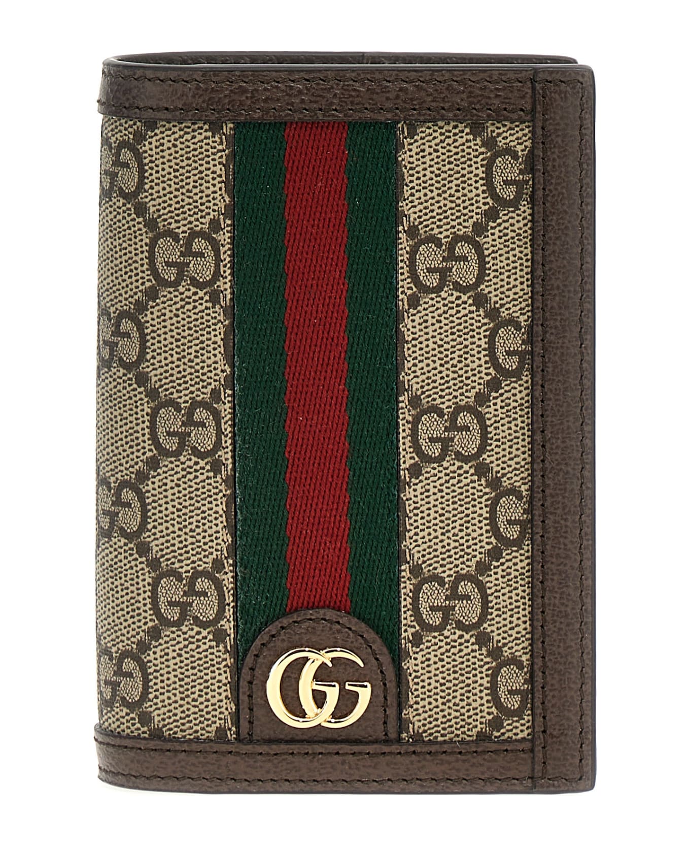 Gucci 'ophidia Gg' Passport Holder - Multicolor