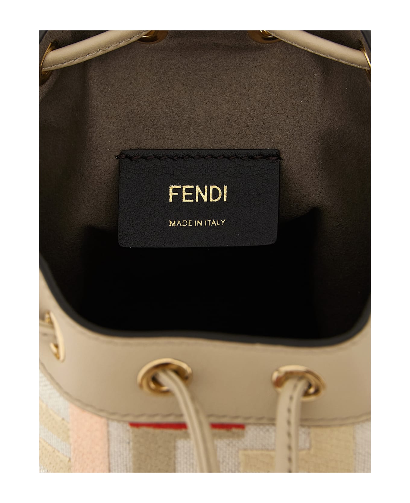 Fendi 
mon Tresor
 Mini Bucket Bag - Multicolor