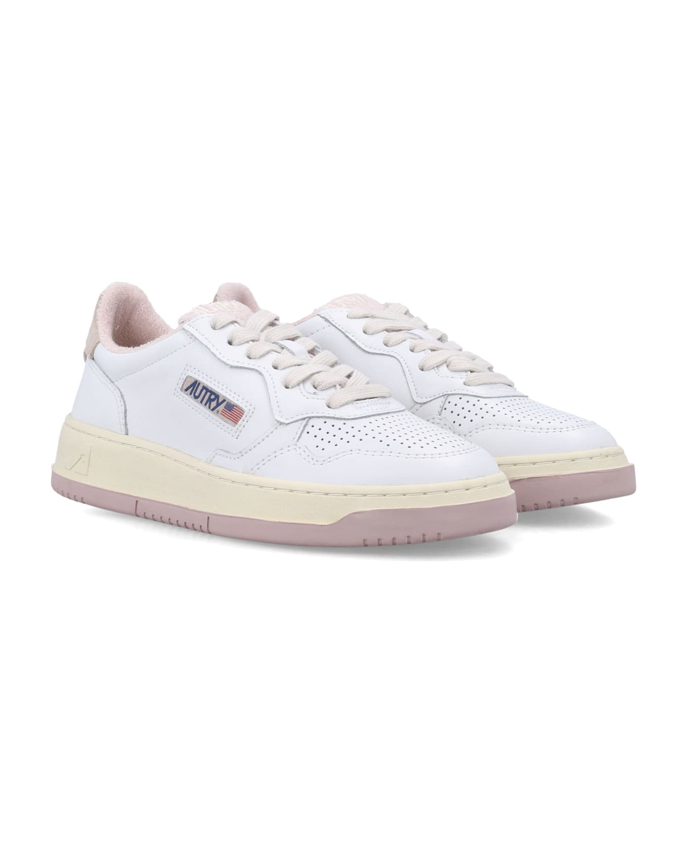 Autry Medalist Low-top Woman's Sneakers - Wht/pow