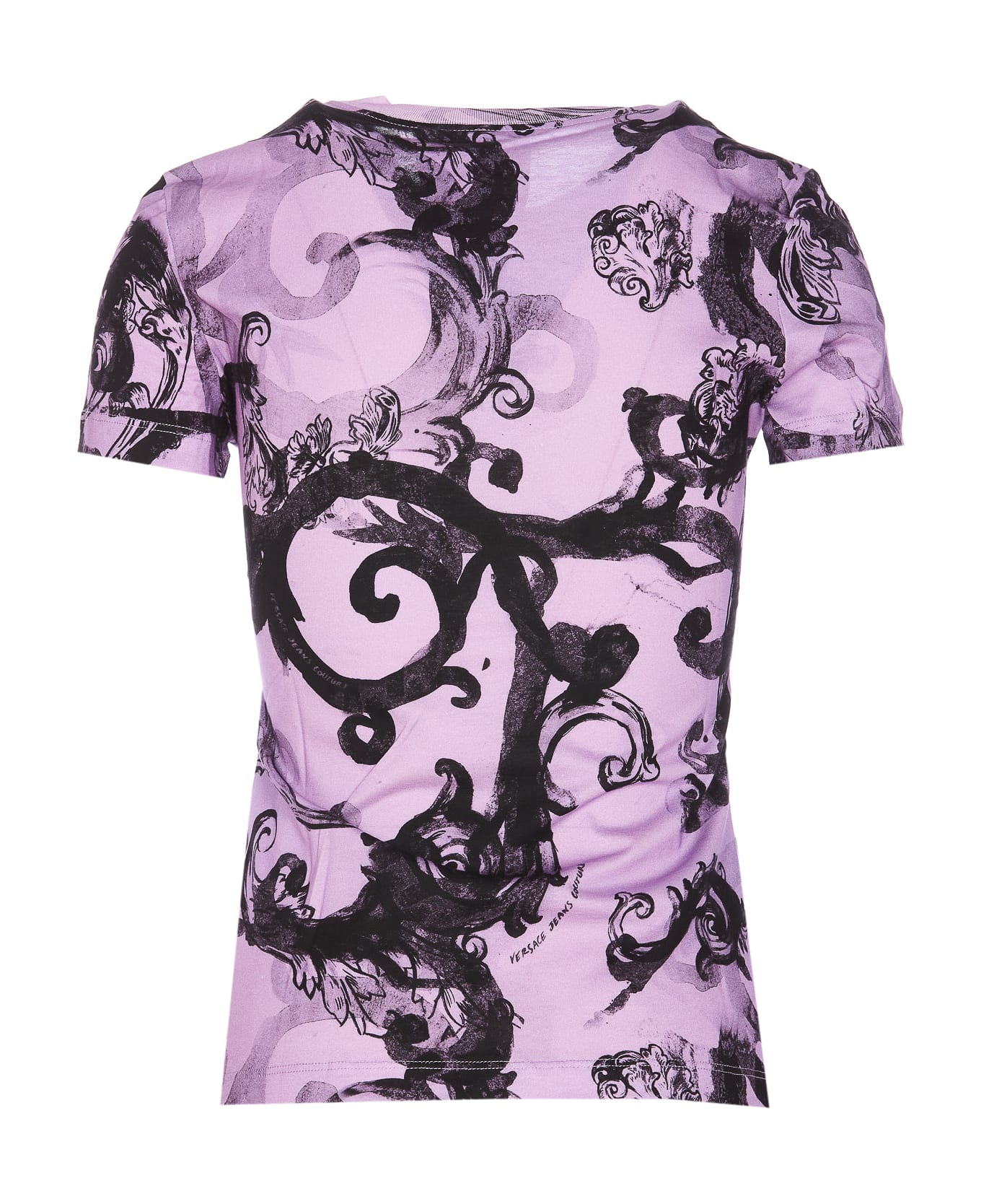 Versace Jeans Couture Watercolour Couture T-shirt - Purple