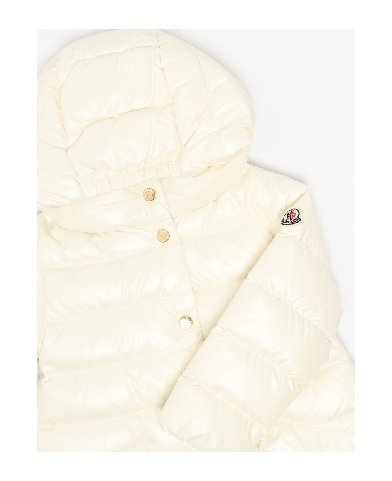 Moncler Ibida Long Coat Down Jacket - PANNA