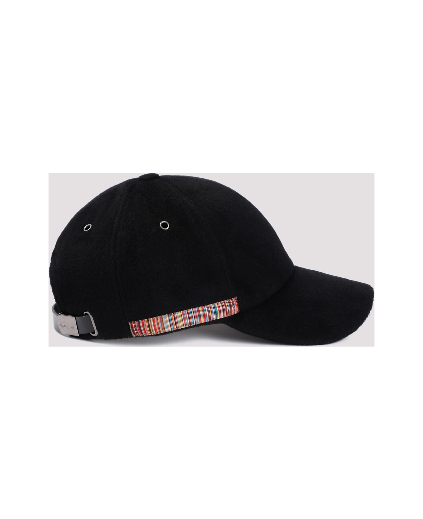 Paul Smith Signature Trim Cap - Black