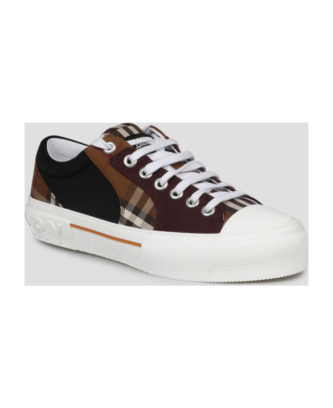 Burberry Kai Low Top Sneakers - Brown