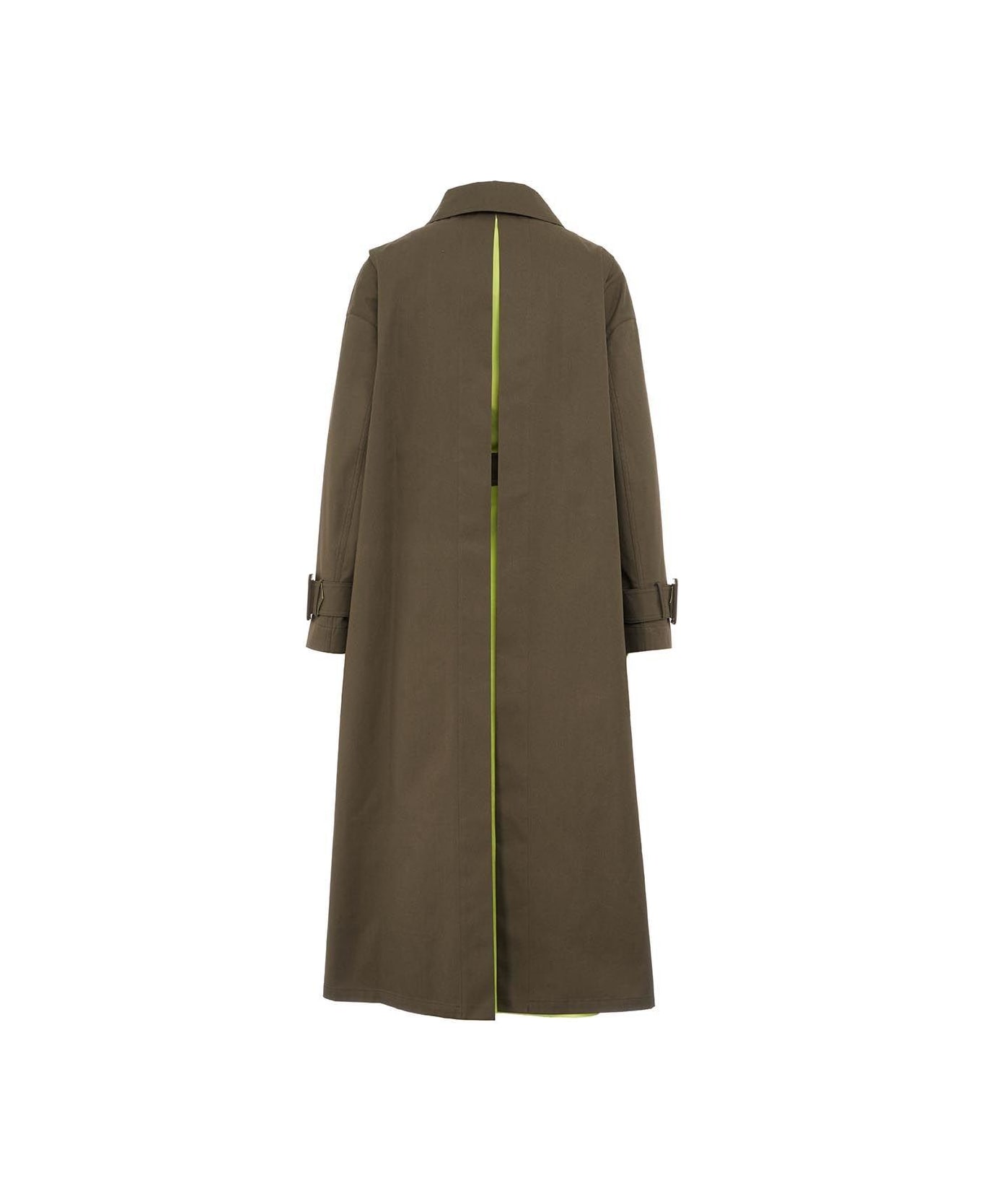 Herno Belted Trench Coat - Light military