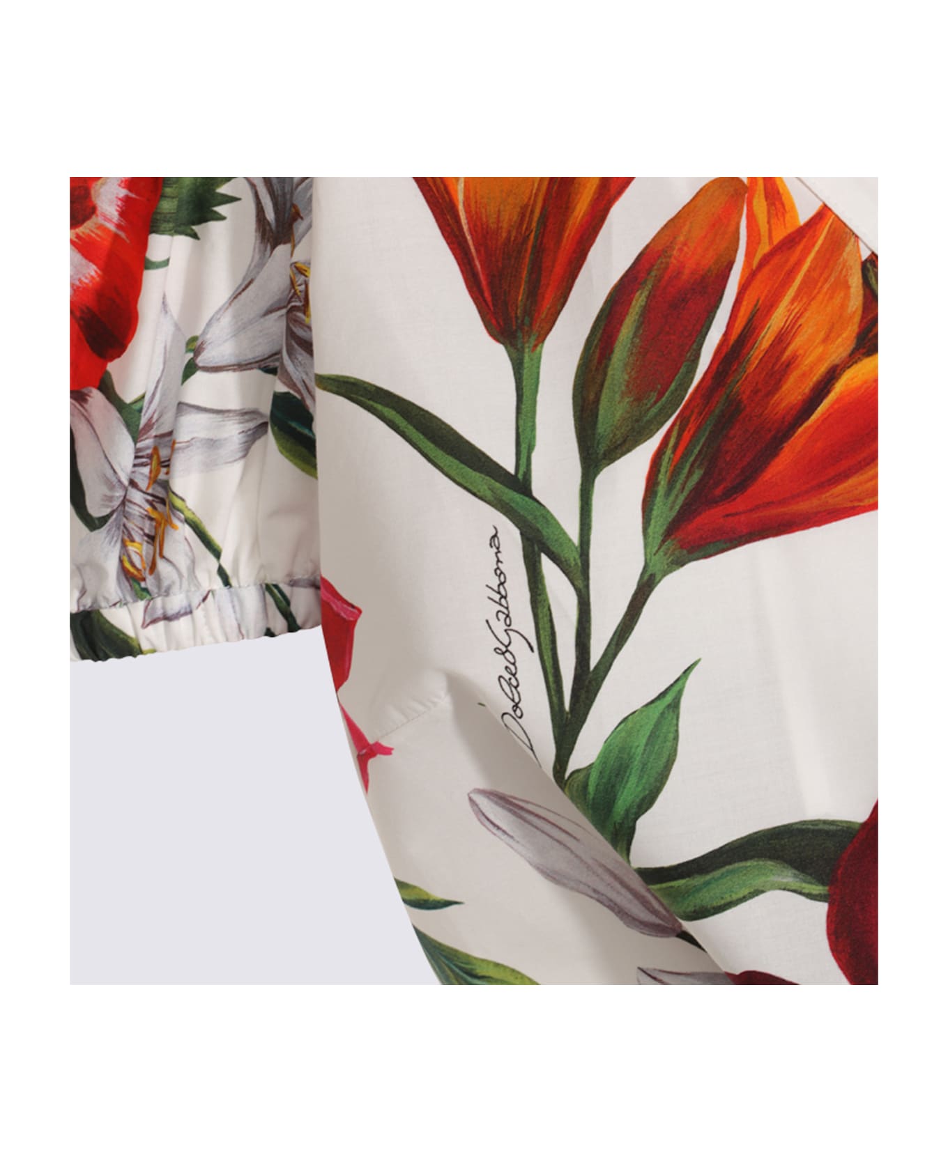 Dolce 
Gabbana Multicolor Cotton Shirt - Multicolor