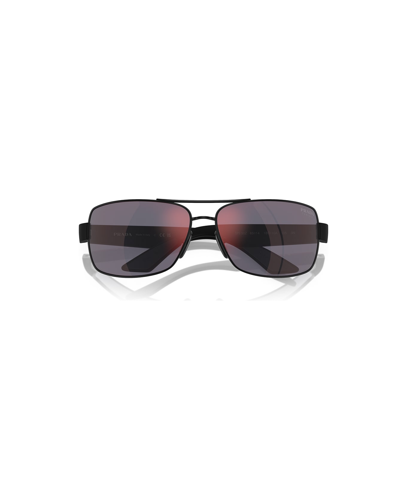 Prada Linea Rossa Sunglasses - Nero/Rosso specchiato