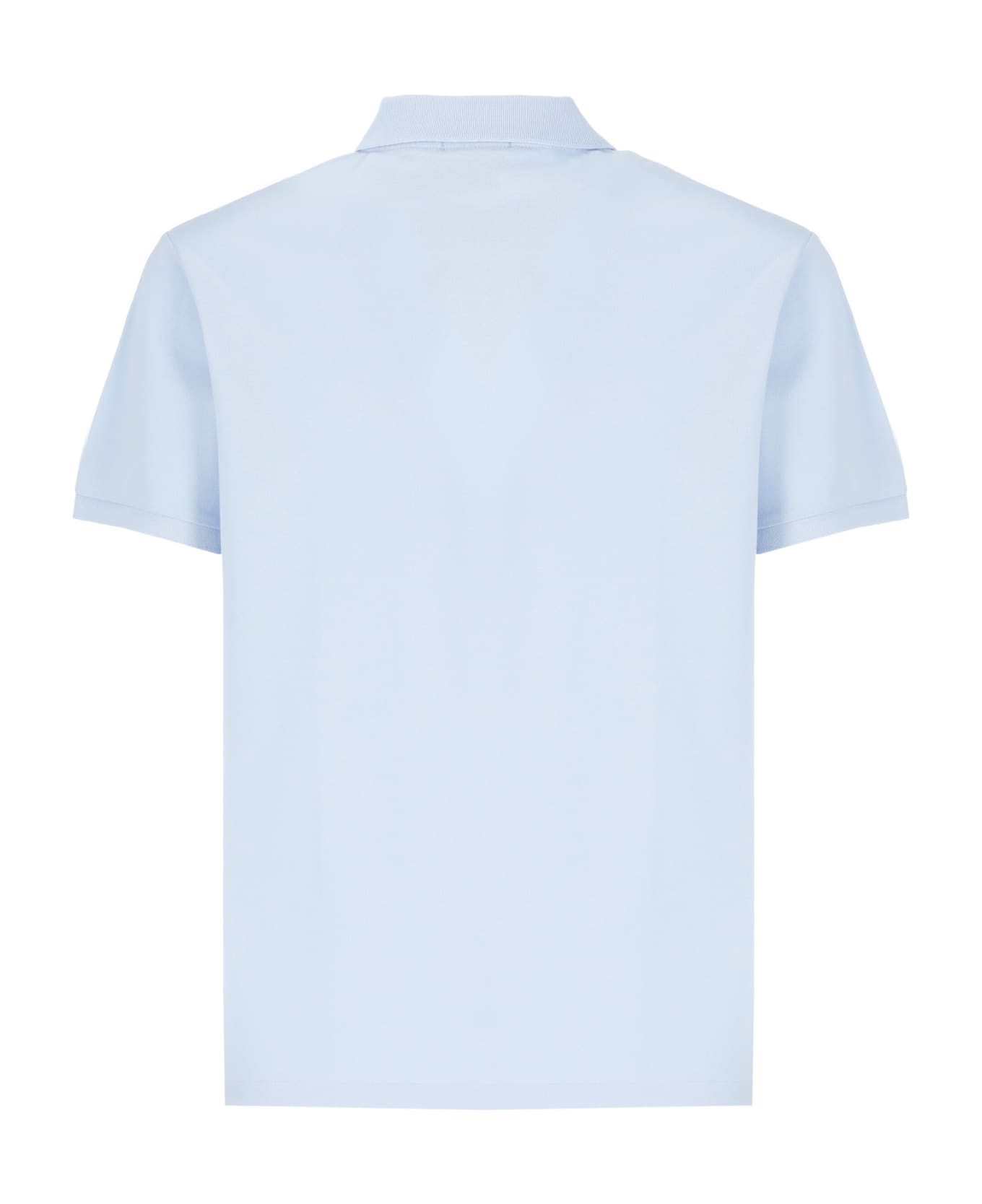 Ralph Lauren Short Sleeve Knite Polo - Light Blue