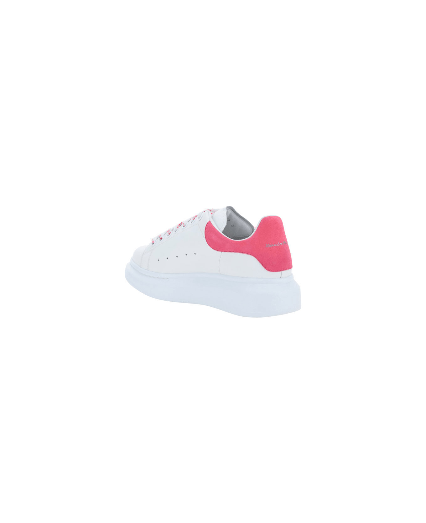 Alexander McQueen Sneakers - White/neon Pink
