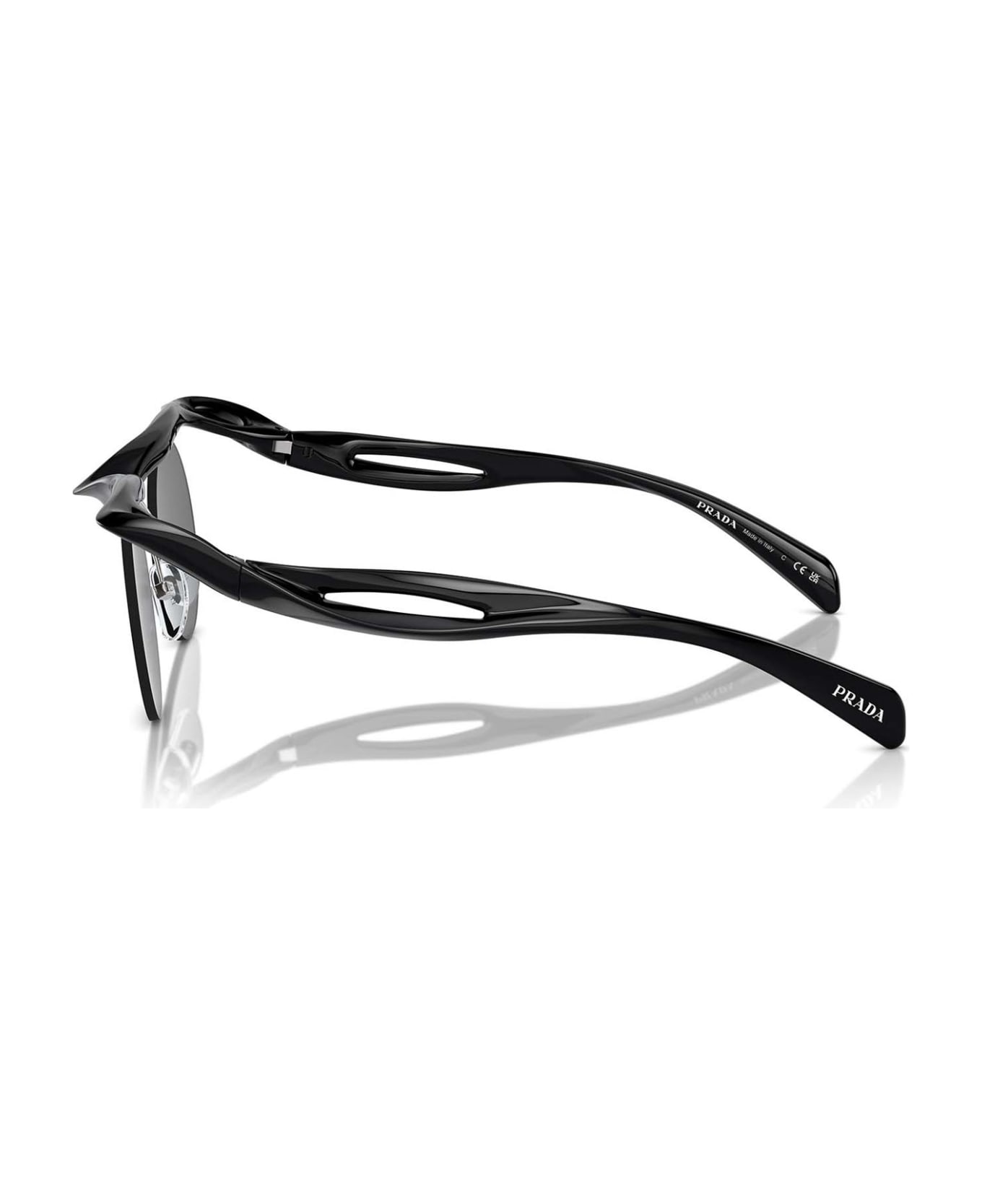 Prada Eyewear Pr A18s Black Sunglasses - Black