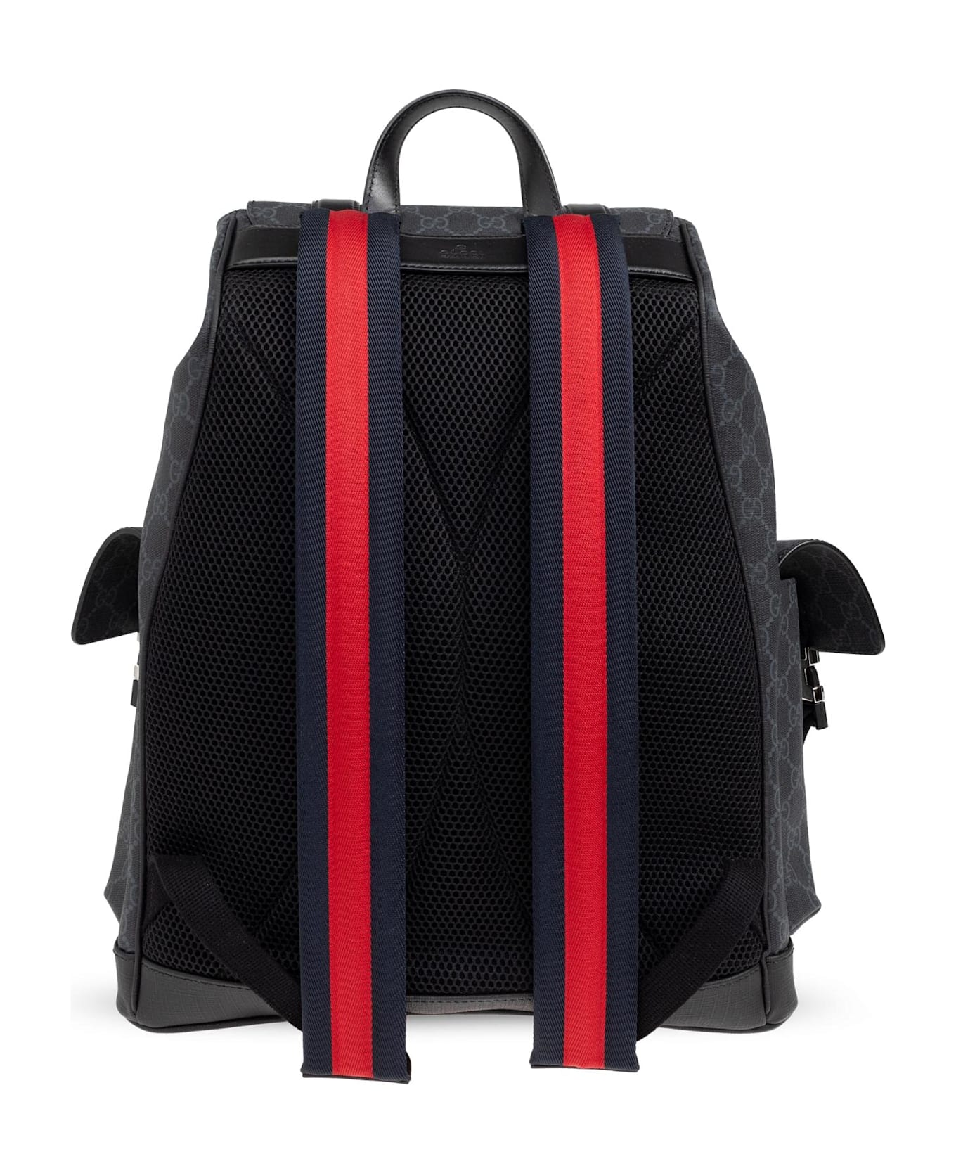 Gucci Backpack With Monogram - BLACK