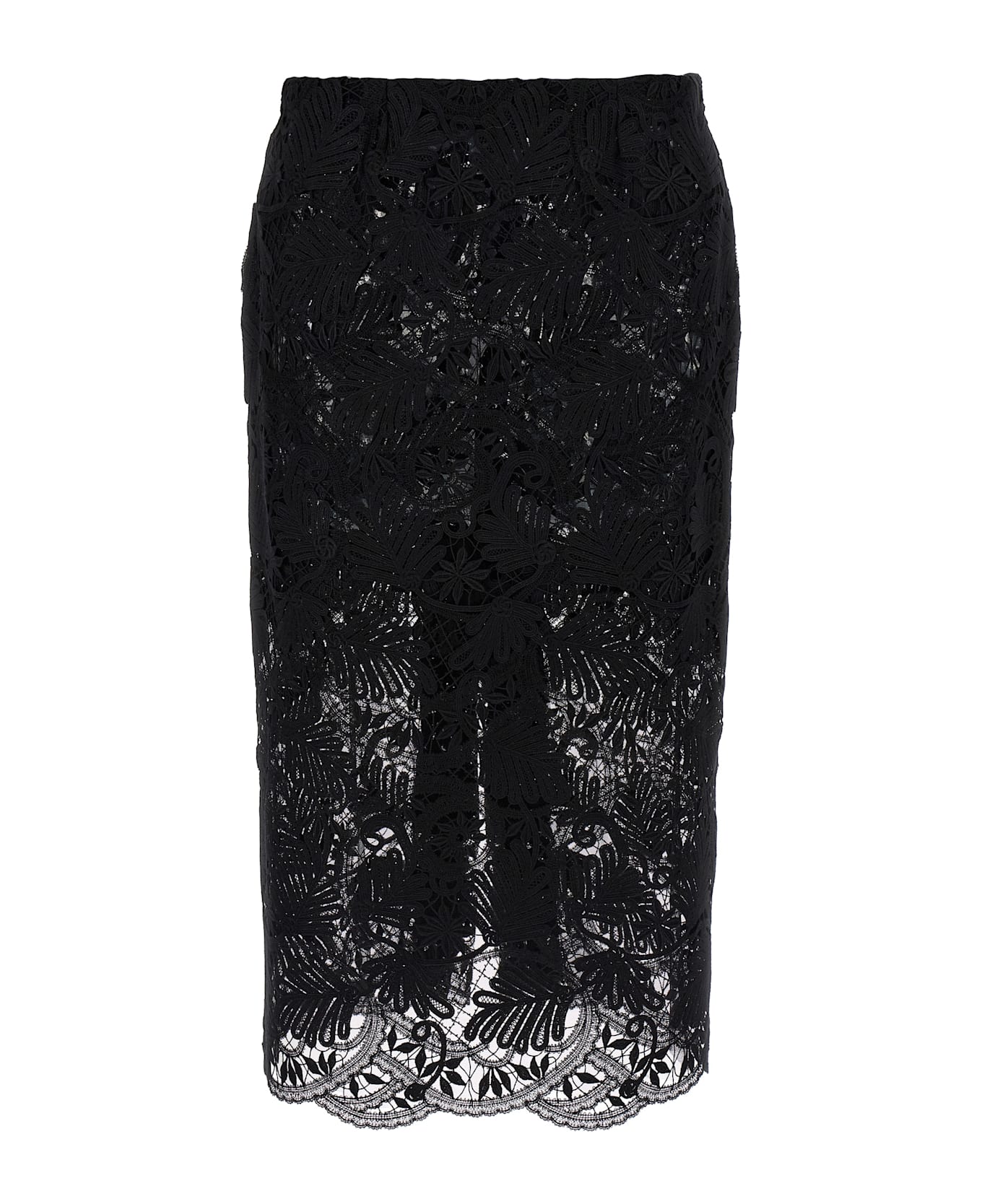 Ermanno Scervino Lace Skirt - Black  