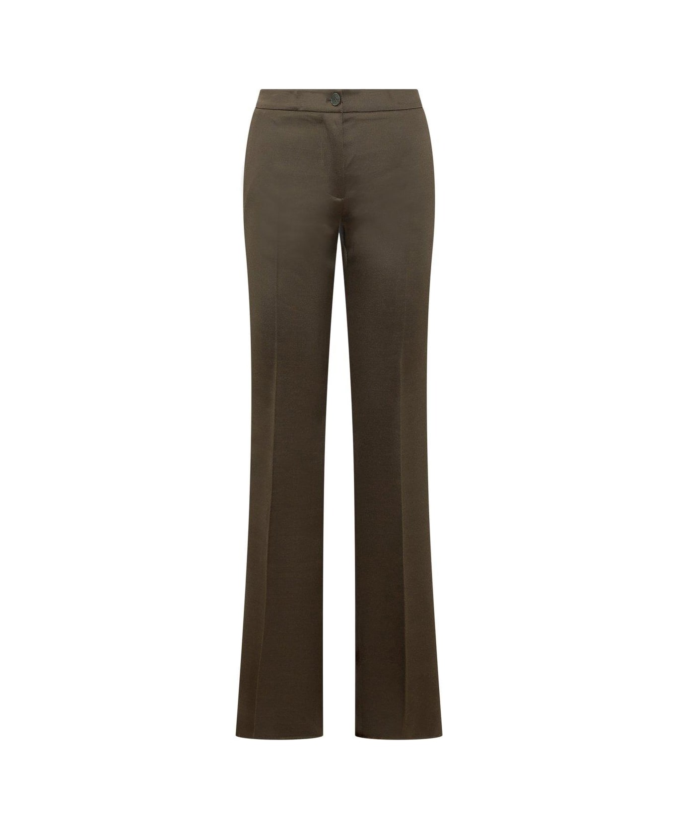 Etro High-waist Flared Fitted Trousers Pants - .