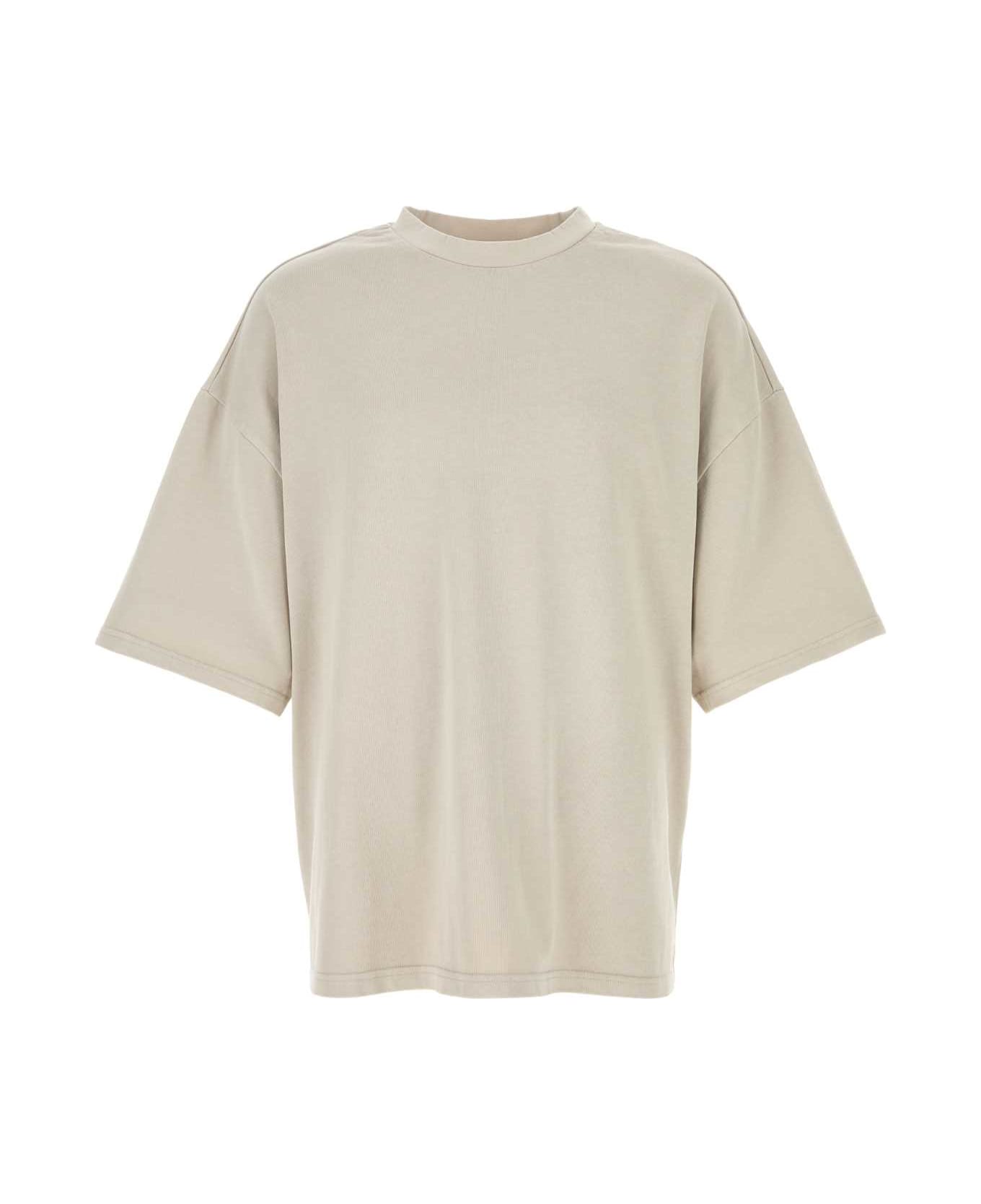 Entire Studios Sand Cotton Oversize T-shirt - OFFWHITE