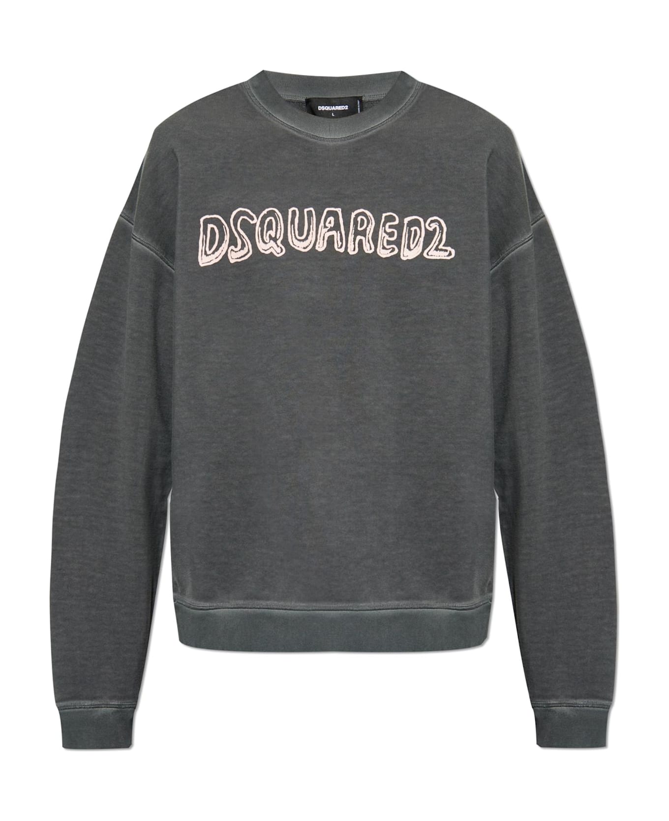 Dsquared2 Sweatshirt With Logo - Gray