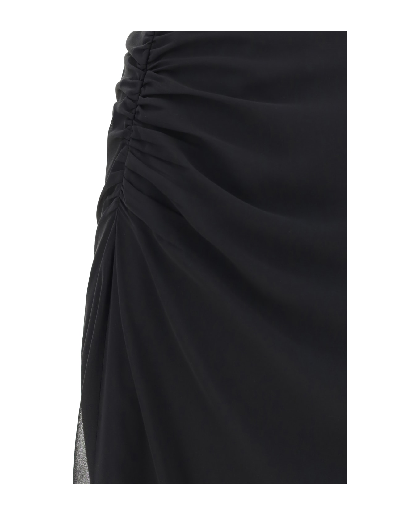 Prada Midi Skirt - Black