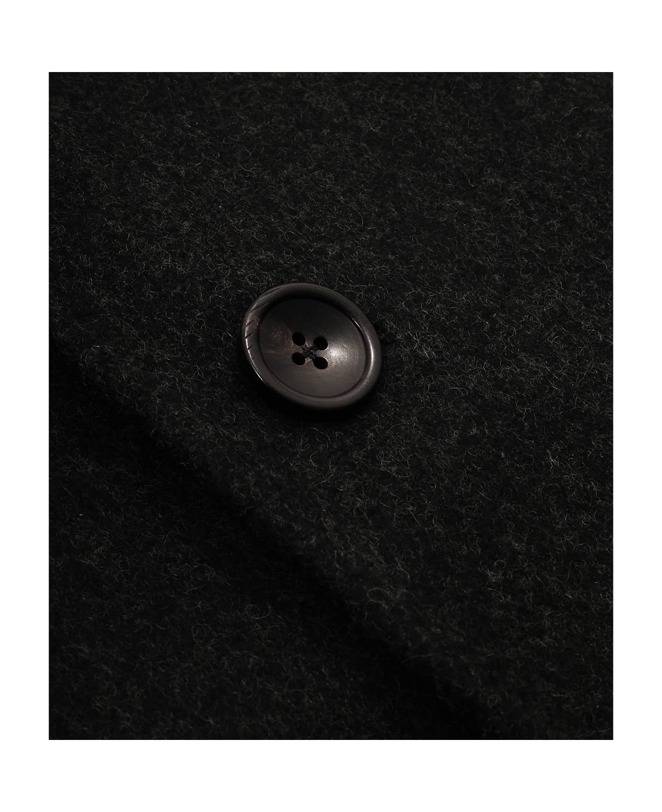 Larusmiani Wool And Cashmere Peacoat Fitz Roy Coat - Grey