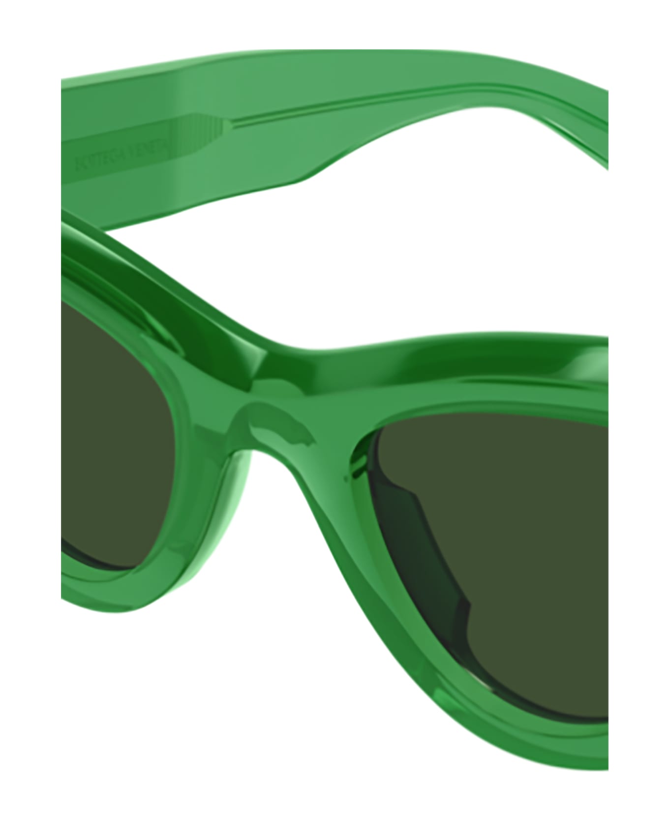 Bottega Veneta Eyewear 1blj4br0a - GREEN-GREEN-GREEN サングラス