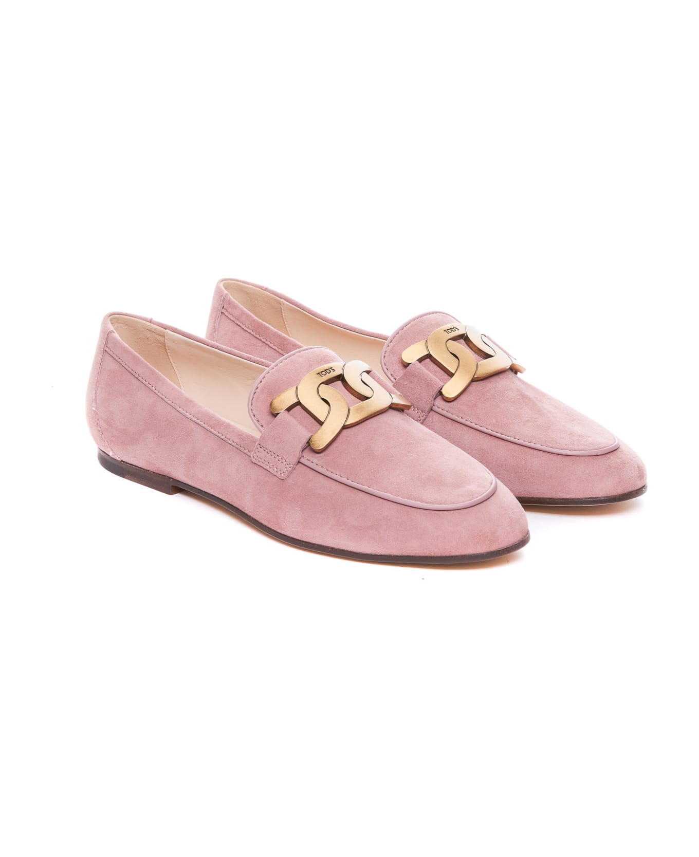 Tod's Kate Buckle Detail Loafers - Pink フラットシューズ
