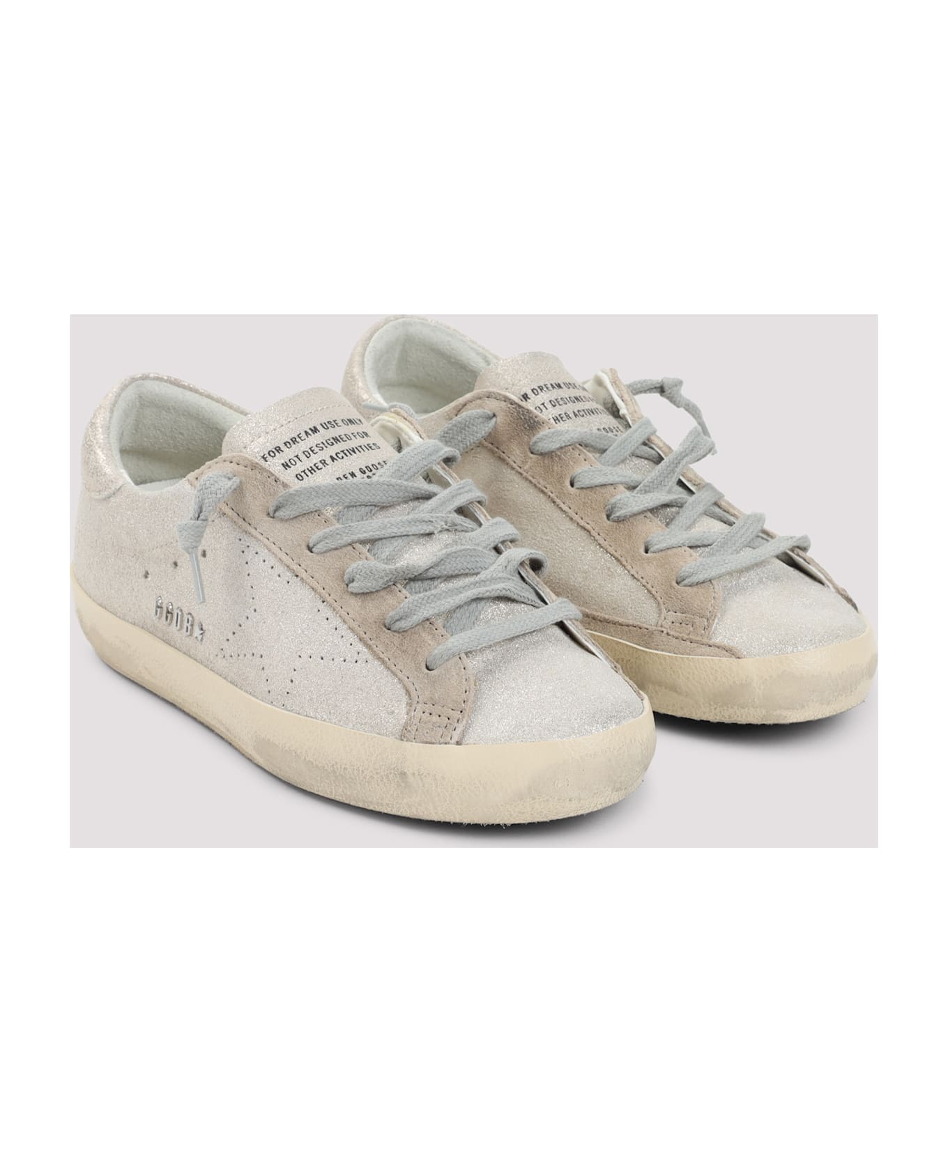 Golden Goose Superstar Sneakers - Platinum Beige