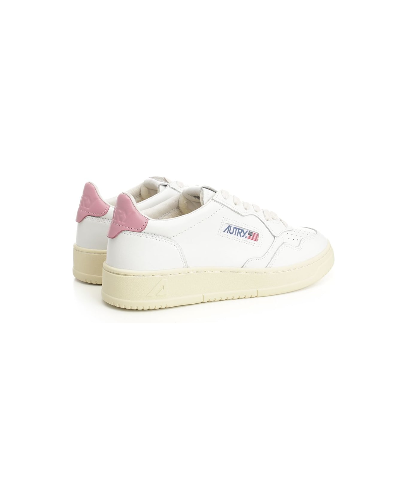 Autry 'medalist Low' Sneaker - Pink