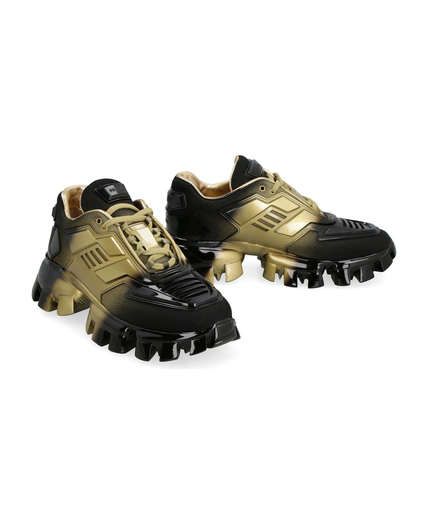 Prada Cloudbust Thunder Sneakers - Gold