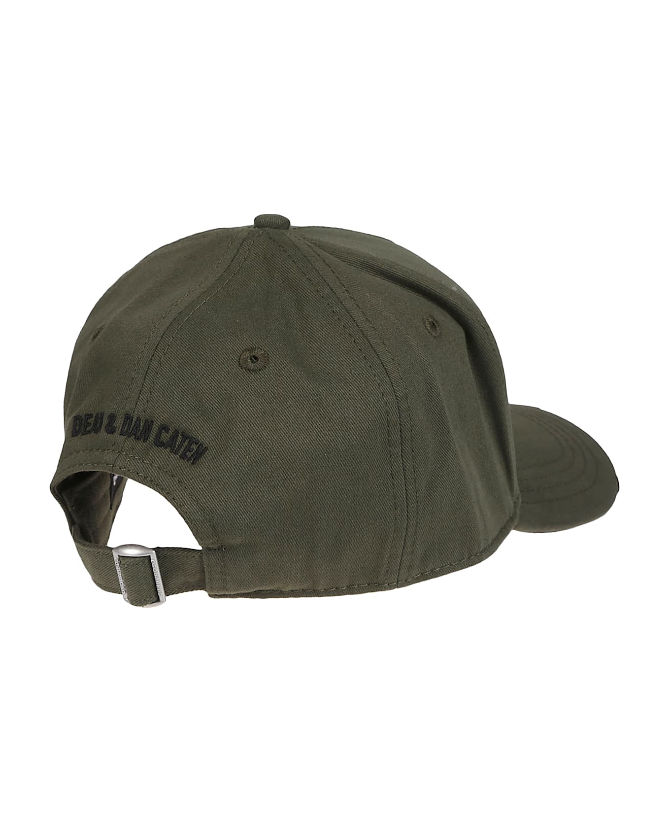 Dsquared2 Technicolor Baseball Cap - Verde Militare/nero