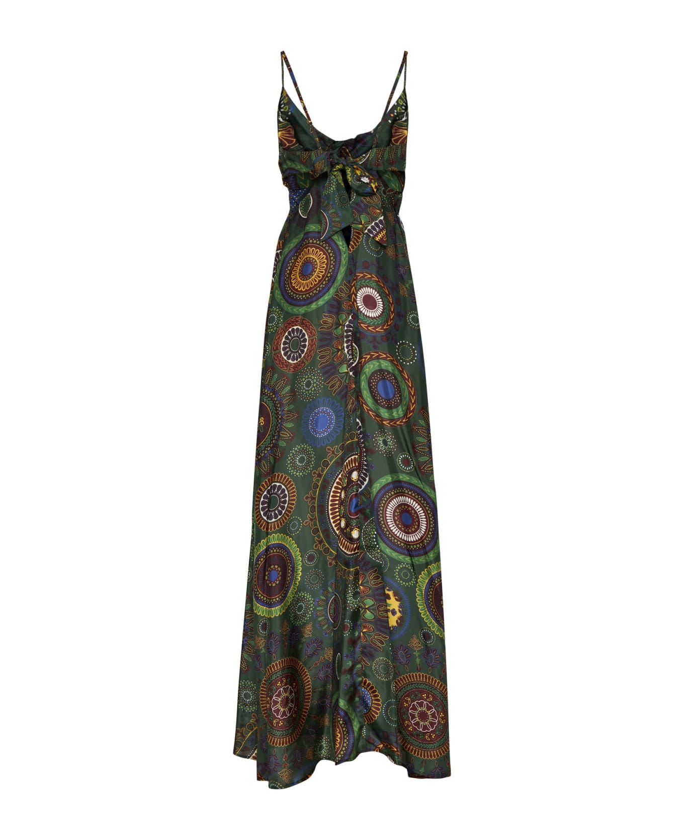 Momonì Dress - Verdone multicolor