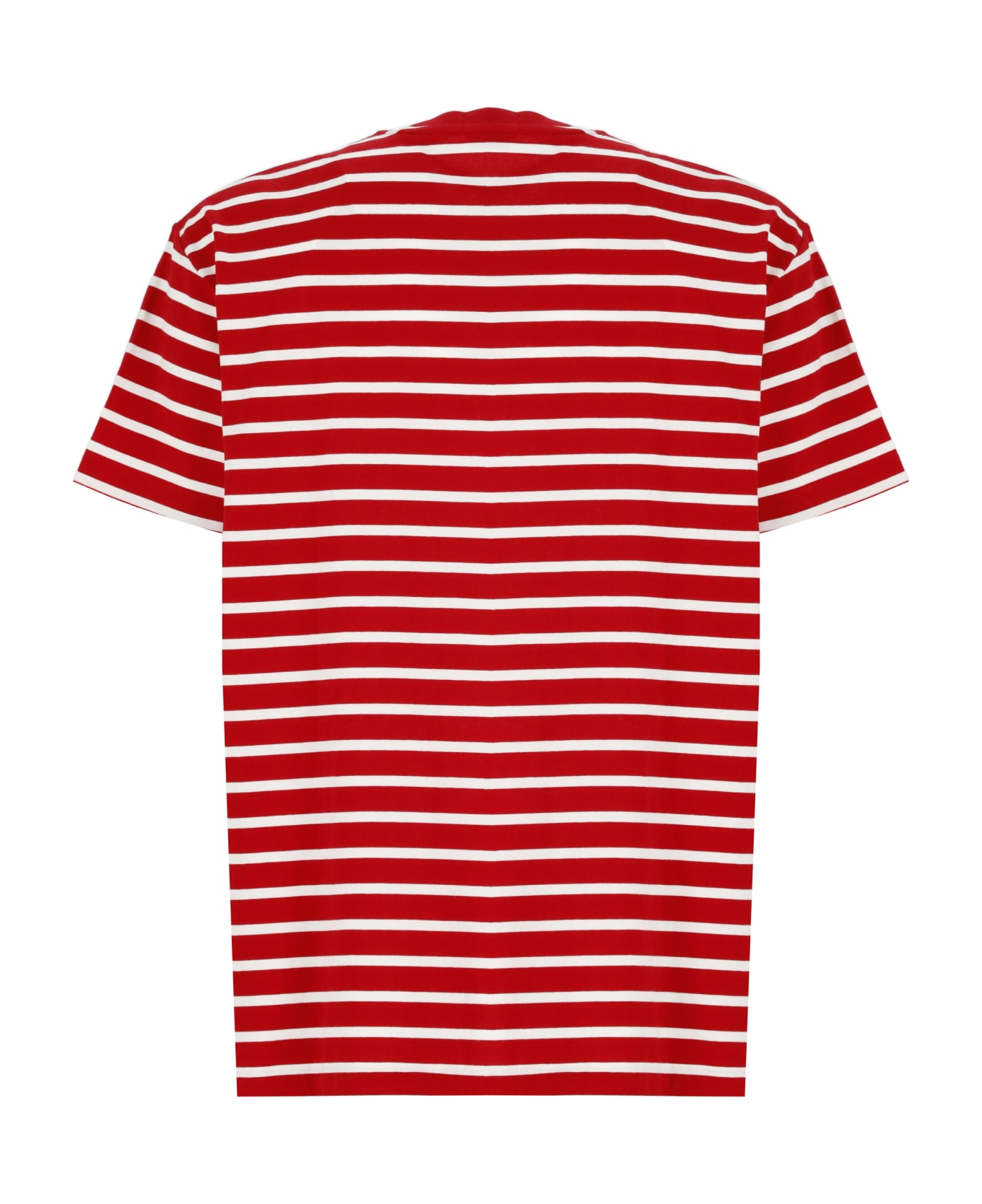 Ralph Lauren Pony T-shirt - RED/WHITE シャツ