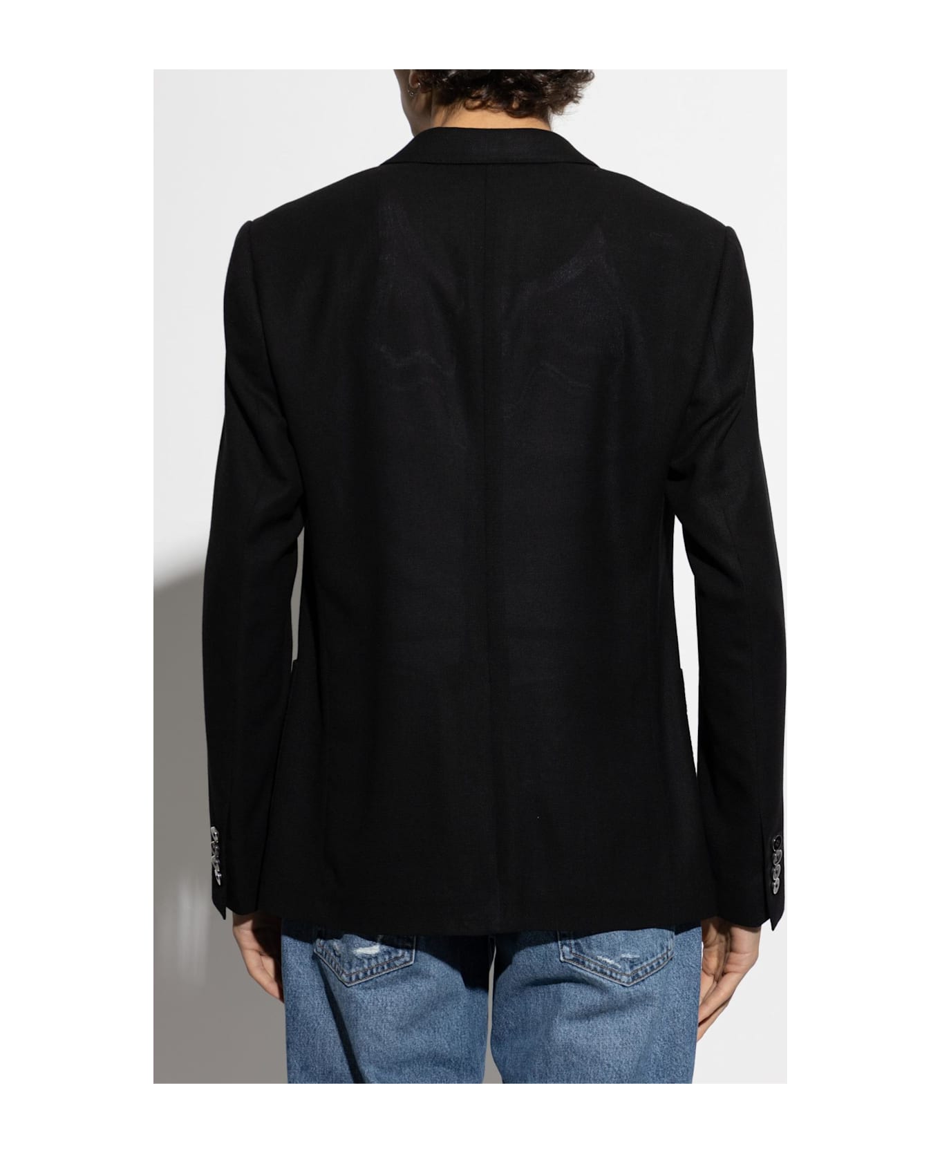 Dolce & Gabbana Wool Blazer - NERO