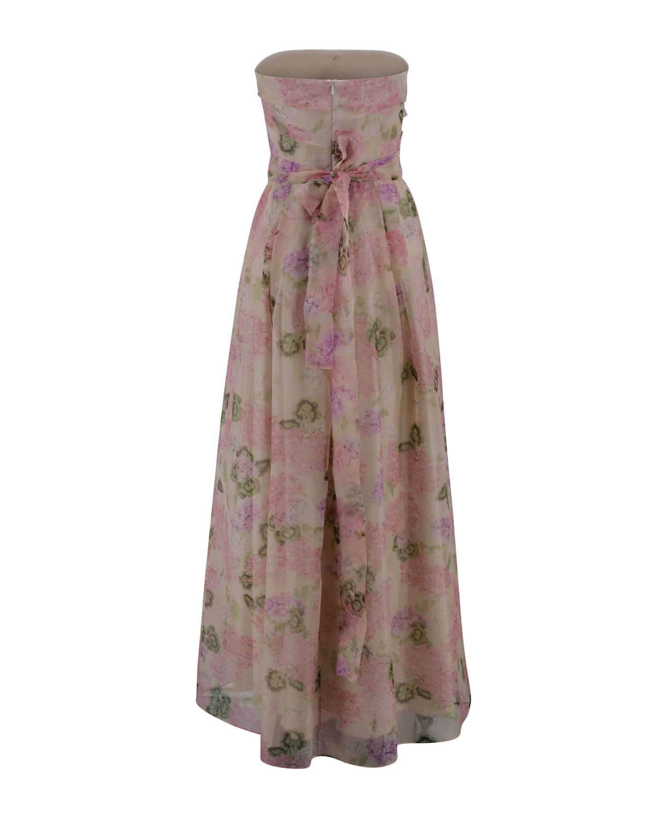 ワンピース Max Mara Studio LISETTA BUSTIER DRESS IN FANCY ORGANZA 6221185406001-e-lisetta.jpg