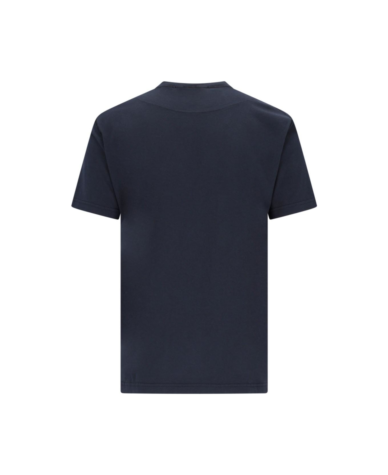 Stone Island Cotton T-shirt - Blue シャツ