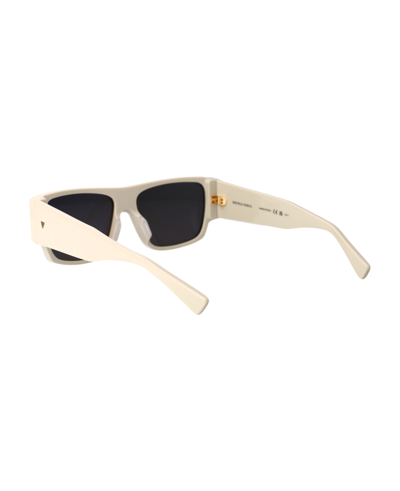 Bottega Veneta Eyewear Bv1286s Sunglasses - 004 WHITE WHITE GREY