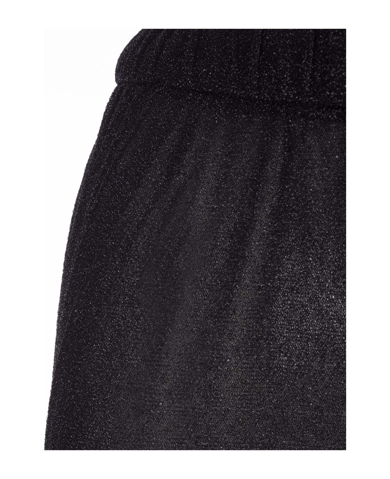 Oseree Black Lumiere Trousers - Black