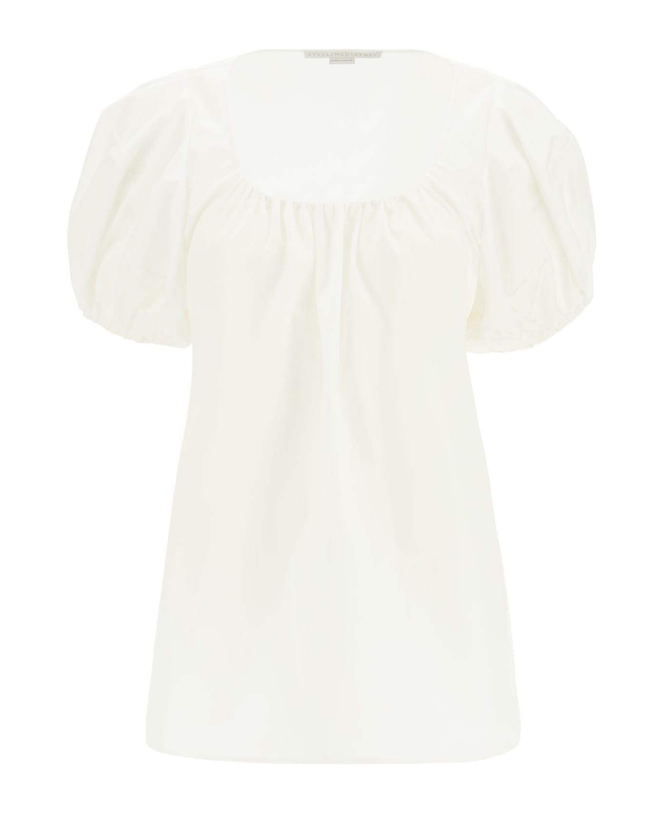 Stella McCartney Elsa Poplin Top - PURE WHITE (White)
